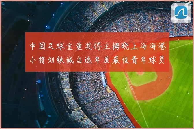 中国足球金童奖得主揭晓上海海港小将刘铁诚当选年度最佳青年球员