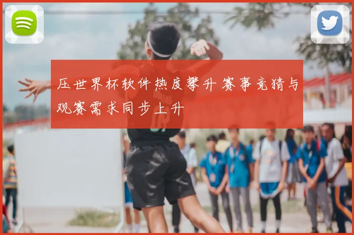 压世界杯软件热度攀升 赛事竞猜与观赛需求同步上升